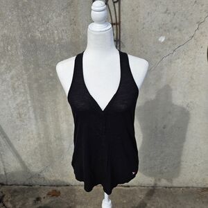 Women's Black Sleeveless Top